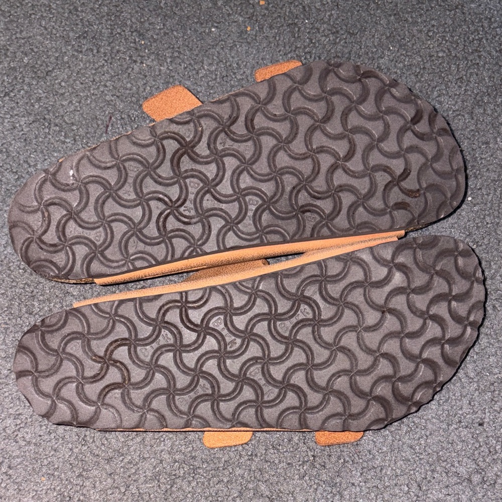 Birkenstock Double Buckle Two-Strap Sandals in Tan - Picture 4 of 4